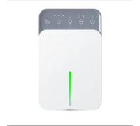 LINFE Déshumidificateur, absorption d'humidité et séchage, rappel de réservoir plein, lumière de nuit, minuterie, fonctionnement silencieux - blanc Blanc G
