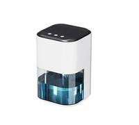 LINFE Déshumidificateur compact et silencieux 2L avec éclairage LED Déshumidificateur , Taille de la pièce 20 m² - Blanc Blanc G