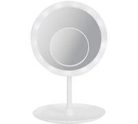 LINFE Miroir cosmétique LED lumières bureau portable, blanc Blanc G