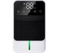 LINFE Petit déshumidificateur portable intelligent, réservoir d'eau de 1,0 à 2,5 litres pour le bureau, le dortoir et le bureau de travail,15*13,4*24,2cm,Blanc Blanc G