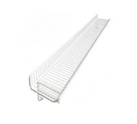 LINGDSWULING Étagère pour Radiateur Conception Aérée Étagère sans Perçage Bords Surélevés pour Le Bureau Salon Chambre Couloir(White,60x15x15cm)