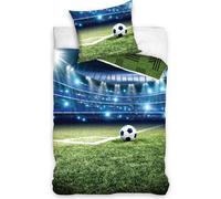 Linge de lit en coton 160x200 but de terrain de football