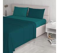 Linge de lit Italien de Lit pour Lit d'eau Bleu/Vert 250 x 300 cm