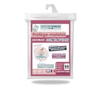 Linge des Familles - Protège Matelas Extensible 140x190 cm - 140x200 cm - Ultra Doux & Respirant - Label Oeko-TEX® Standard 100 - Made in Europe - Élastique Tout Autour
