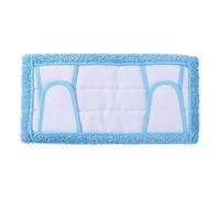Lingette de Rechange en Fibre Ultra-fine pour Balai à Franges | Usage Humide ou Sec, Capte les Poils D’animaux, Compatible Toutes les Têtes, Bleu Fibre