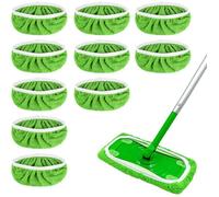 Lingettes de rechange pour balai Swiffer Sweeper - Lot de 10 - Serpillères - Humides et sèches pour le nettoyage de la m Étiquette
