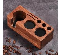 LingTing Station de Tassage Espresso 54 mm pour Machines Breville | Espace Barista avec Presse, Distributeur, Organisateur de Comptoir Normcore, Support de Porte-Filtre et Rangement Multi-Accessoires