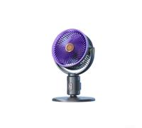 Linhexis Ventilateur sur pied portable sans fil avec hauteur réglable | Ventilateur oscillant silencieux à 5 vitesses, pour circulateur d'air rechargeable USB C pour chambre à coucher, bureau