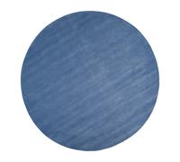 Linie Design Tapis en laine Halo Cloud rond Blue. Ø250 cm