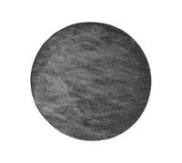 Linie Design Tapis Lucens rond steel