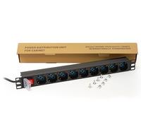 'Link lk10053 multiprise pour Rack 19 9 Prises universelles avec Interrupteur fiche Italienne 16 A