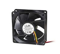LINK LKV8025B Ventilateur Ball Bearing 80 x 80 x 25 12 V Connecteur 3 Fils avec vis incluses