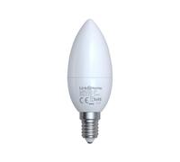 Link2Home - Ampoule LED Dimmable Wi-Fi SES (E14) Opale, Blanche + RGB 400 lm 5W
