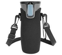 Linkidea Housse de bouteille d'eau en néoprène compatible avec Contigo West Loop 2.0/3.0 473,6 g, Huron 2.0 473,6 g, housse de bouteille isotherme portable avec pince, porte-bouteille pour voyage,