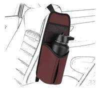 Linkidea Organisateur de Bouteille d'eau côté siège de Voiture Compatible avec Yeti Rambler 30 oz/36 oz, Hydro Flask 32 oz/40 oz, pour Grand Porte-Bouteille d'eau (Rouge)