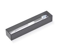 Linkidea Porte-Brosse à Dents en Acrylique avec Pierre de séchage en Terre de diatomées, Porte-Brosse de Salle de Bain avec Trou de Drainage, Compatible avec Colgate Extra Clean et CrossAction (Gris)