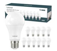 Linkind Ampoule LED E27 Blanc Froid, 13W Équivalent 100W, Puissante 1560lm 5000k Lumière Froide, Ampoule Edison A60 Gros Culot à Vis, No Dimmable, 220v-240v, Lot de 12