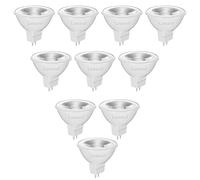 Linkind Ampoules LED GU5.3 MR16 12V, 5W Equivalent à 50W Lampe Traditionnelle, Blanc Chaud 2700K, 520LM, 36° Angle, Ampoules LED Spot 12V, Non Dimmable, Lot de 10