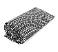 Linnea Drap Housse imprimé 80x200 cm Satin de Coton Enzo Noir