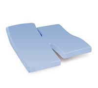 Linnea Drap Housse Relaxation uni 2x70x190 cm 100% Coton Alto Belle ile TPR Tête et Pied relevable