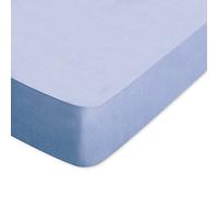 Linnea Drap Housse uni 110x190 cm Bonnet 30 cm 100% Coton Alto Belle ile