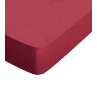 Linnea Drap Housse uni 70x190 cm Bonnet 30 cm 100% Coton Alto Garance