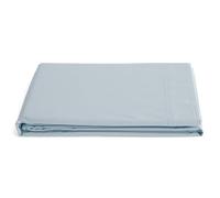 Linnea Drap Plat 240x300 cm Percale de Coton MANOIR Bleu Glacier