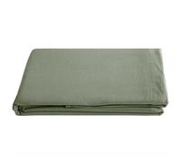 Linnea Drap Plat 270x290 cm Pur Coton Teint lavé Collection Palace Vert Sauge