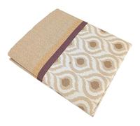 Linnea Drap Plat 280x310 cm 100% Coton INOUK Rose/Beige