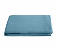 Linnea drap plat en lin lavé Sonate - Bleu