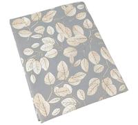 Linnea Drap Plat imprimé 180x290 cm en 100% Percale de Coton LISON Gris