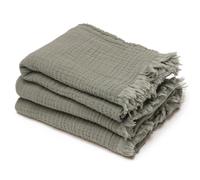 Linnea ensemble drap de douche et serviette KEA - Vert