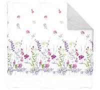 Linnea Housse de Couette 280x240 cm 100% Coton Pretty Blanc
