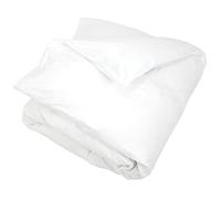 Linnea Housse de Couette uni 260x240 cm 100% Coton Alto Blanc