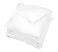 Linnea Housse de Couette uni 300x240 cm 100% Coton Alto Blanc