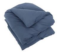 Linnea Housse de Couette uni 300x240 cm 100% Coton Alto Bleu Jean