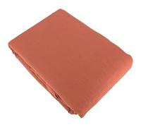 Linnea Parure 240x220 cm Mila Polyester Micro lavée Rouge Terracotta 3 pièces