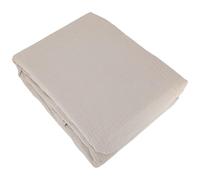 Linnea Parure de lit 260x240 cm Double Gaze de Coton GAZGAZ Beige Galet