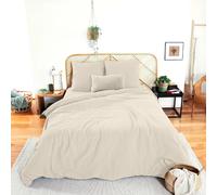 Linnea Parure de lit GAZGAZ en coton - Beige