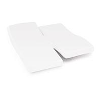 Linnea Protège Matelas imperméable 2x80x210 cm lit articulé TPR Bonnet 30cm Arnon Molleton 100% Coton contrecollé polyuréthane