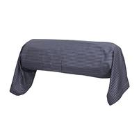 Linnea Taie de traversin 200x43 cm Satin de Coton Enzo Bleu