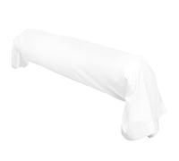 Linnea Taie de traversin uni 140x43 cm 100% Coton Alto Blanc