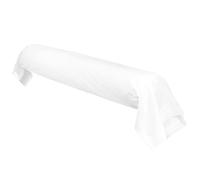 Linnea Taie de traversin uni 185x43 cm 100% Coton Alto Blanc