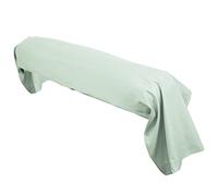 Linnea Taie de traversin uni 185X43 cm 100% Coton Alto Vert Fleur d'amandier