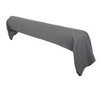 Linnea Taie de traversin uni 230X43 cm 100% Coton Alto Manhattan