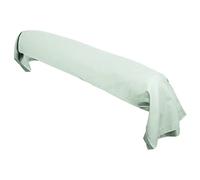 Linnea Taie de traversin uni 230X43 cm 100% Coton Alto Vert Fleur d'amandier