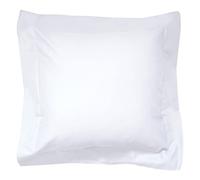 Linnea Taie d'oreiller uni 40x40 cm 100% Coton Alto Blanc