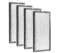 LINNIW Lot de 4 filtres de rechange HEPA H13 ME-40 compatibles avec purificateur d'air MA-40, filtres 3 en 1 contenant un filtre à charbon actif haute efficacité