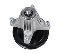 Linnkyfloa Axe de pont fileté pour Cadet Lt42 Lt42c Lx42 pour tondeuses autoportées Xt1/pour Xt2 Series - 6. Hauteur : 0,60 poulie Od/8 à 18 fils Unf de remplacement en acier (918 à 06976A)