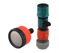 Linnkyfloa Buse de tuyau d'arrosage en maille 1000 degrés avec angle de pulvérisation réglable et rotation à 360 degrés, tête de pulvérisation à brume fine compatible avec les tuyaux standard,